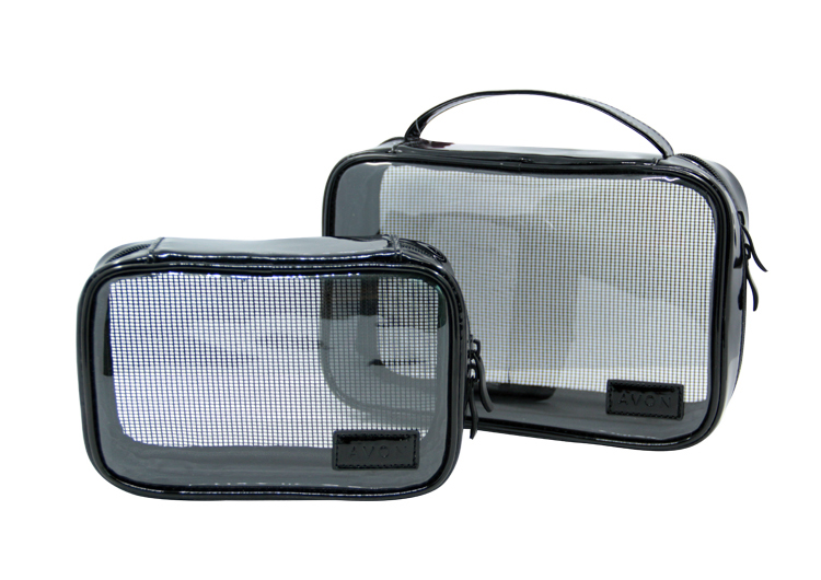 女性化妆包-PU+网